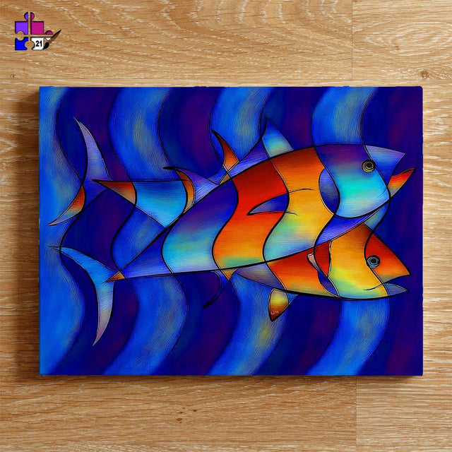 Malen nach Zahlen abstrakte Vorlagen - Zahlmaler