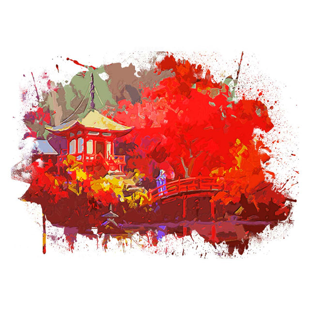 Malen nach Zahlen Japan Vorlagen - Zahlmaler