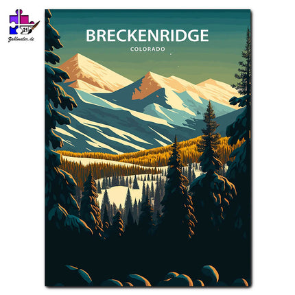 Breckenridge Colorado | Malen nach Zahlen