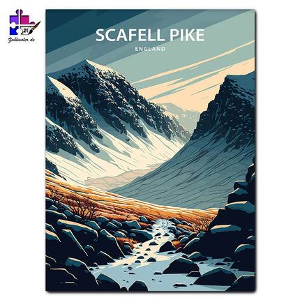 Scafell Pike | Malen nach Zahlen