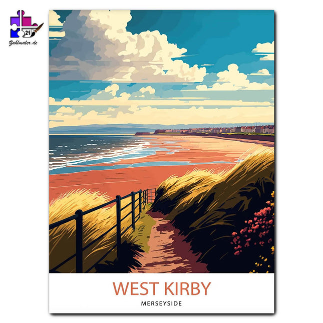 West Kirby Merseyside | Malen nach Zahlen