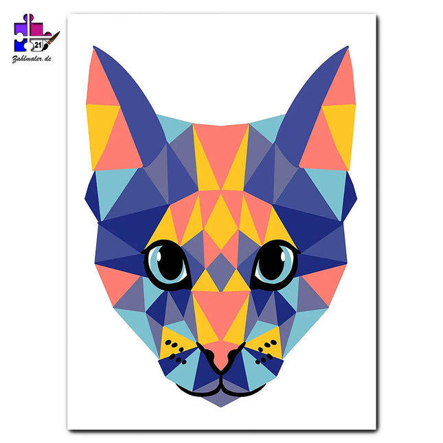 Katzenformkonform | Malen nach Zahlen