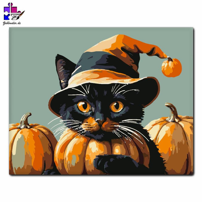 Halloween Magie | Malen nach Zahlen-Zahlmaler.de