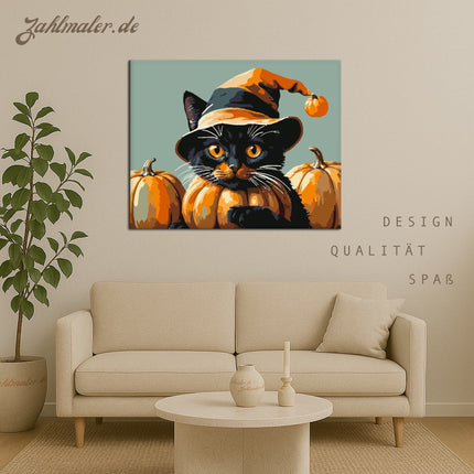 Halloween Magie | Malen nach Zahlen-Zahlmaler.de