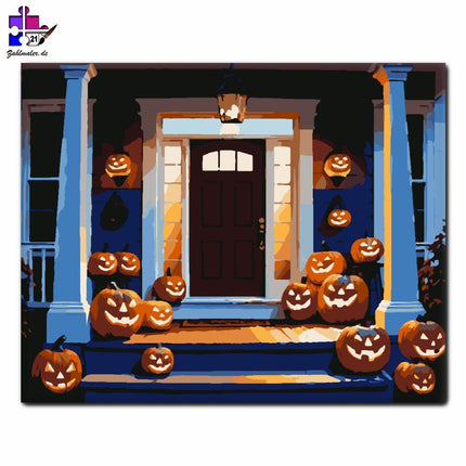 Der Wächter der Lampen | Malen nach Zahlen-Zahlmaler.de