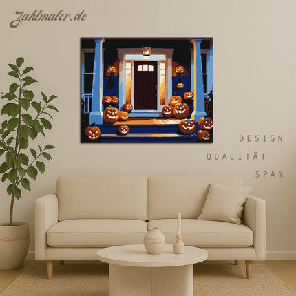 Der Wächter der Lampen | Malen nach Zahlen-Zahlmaler.de