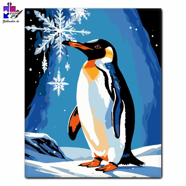 Eisiges Wunder | Malen nach Zahlen-Zahlmaler.de