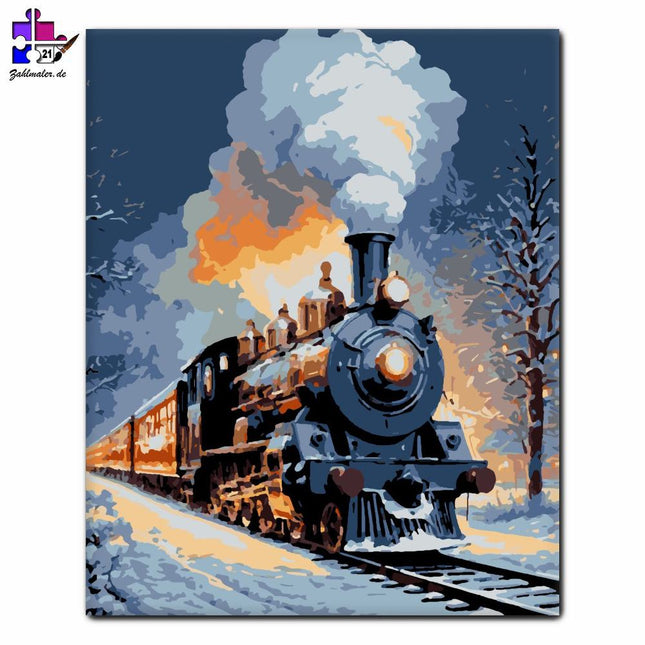 Nachtexpress Varazslat | Malen nach Zahlen-Zahlmaler.de