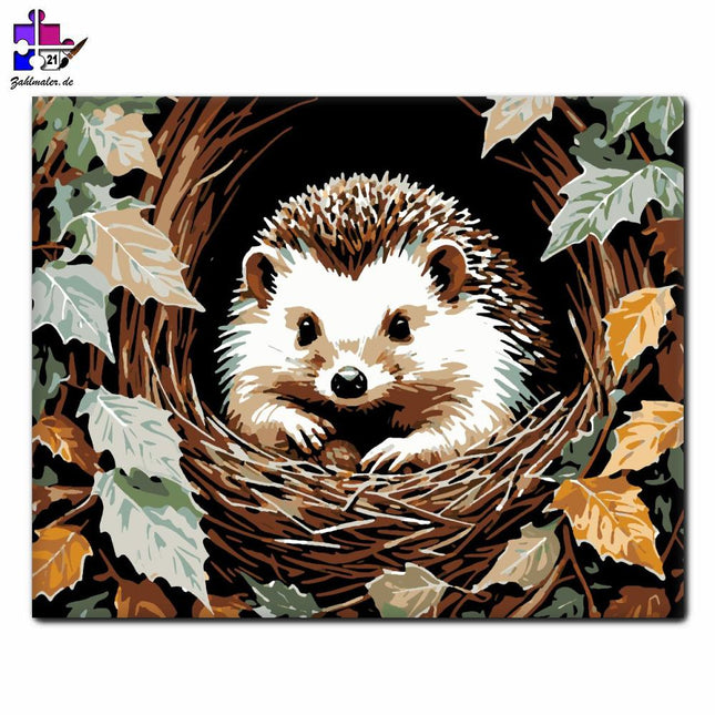 Herbst-Wald-Wunder | Malen nach Zahlen-Zahlmaler.de