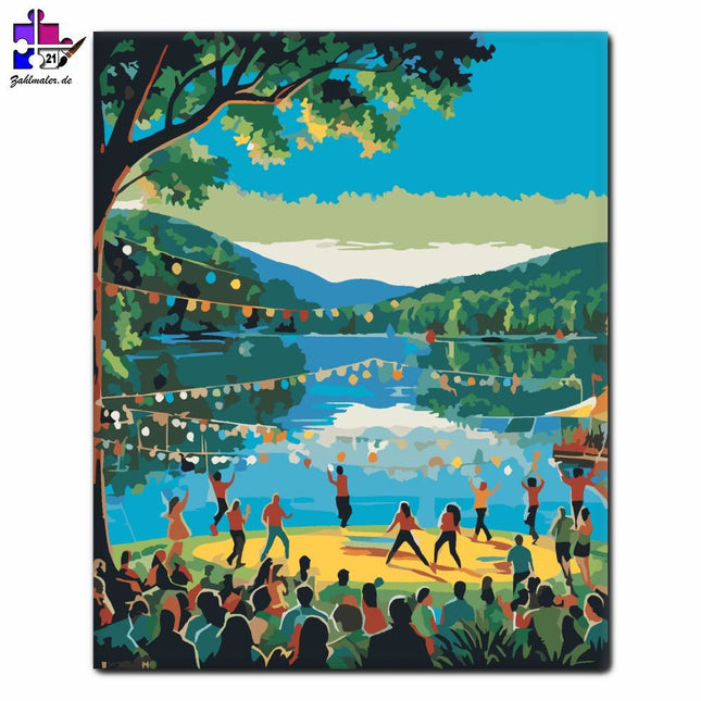 Lakeside Festival | Malen nach Zahlen-Zahlmaler.de