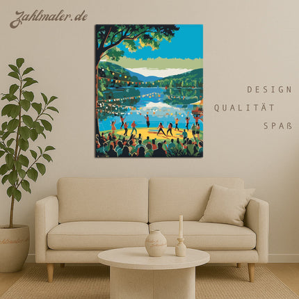 Lakeside Festival | Malen nach Zahlen-Zahlmaler.de