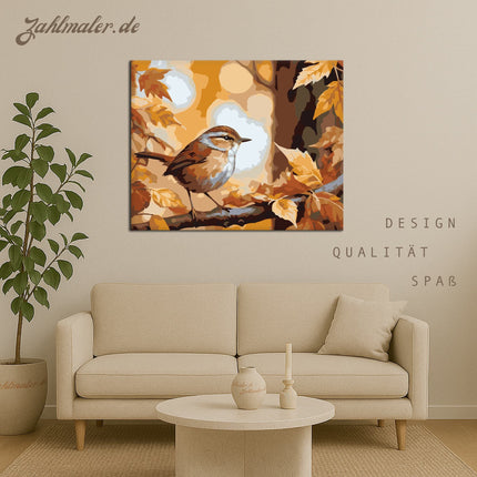 Herbst-Ochsenauge | Malen nach Zahlen-Zahlmaler.de
