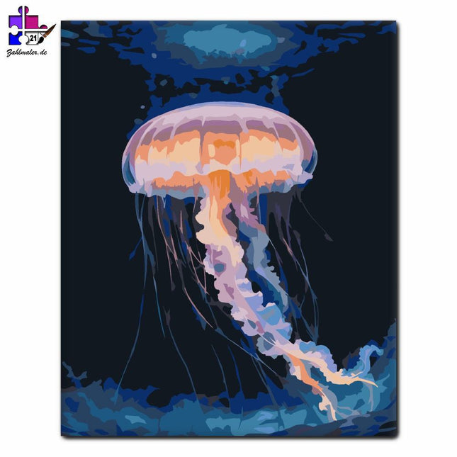 Die magische Medusa im Abgrund | Malen nach Zahlen-Zahlmaler.de