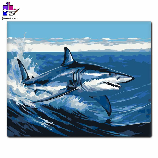 Makohai | Malen nach Zahlen-Zahlmaler.de