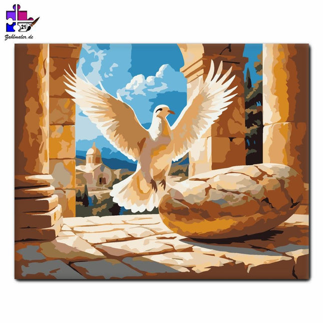 Symbol der Auferstehung | Malen nach Zahlen-Zahlmaler.de