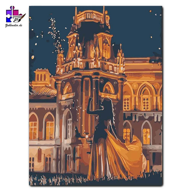 Der Tanz der Goldenen Stunde | Malen nach Zahlen-Zahlmaler.de