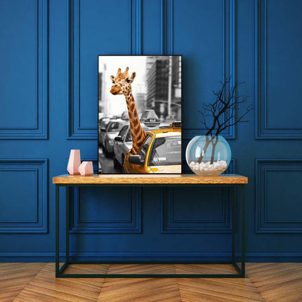 Die Giraffe in Manhattan New York | Malen nach Zahlen-Zahlmaler.de