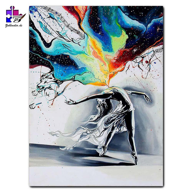 Die Kraft der Seele | Malen nach Zahlen-Zahlmaler.de