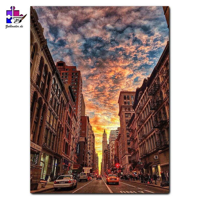 First Avenue New York | Malen nach Zahlen-Zahlmaler.de