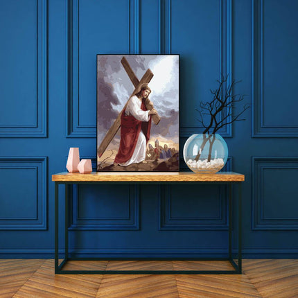 Der Kreuzweg Jesus | Malen nach Zahlen-Zahlmaler.de