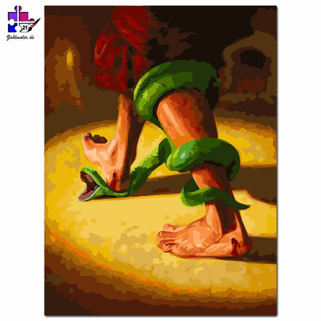 Der Sieg über die Verführung | Malen nach Zahlen-Zahlmaler.de