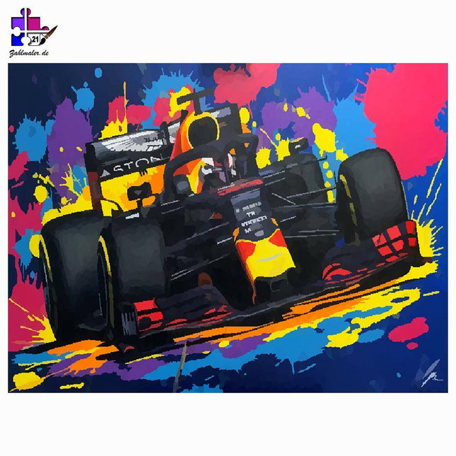 F1 Red Bull Racing | Malen nach Zahlen-Zahlmaler.de